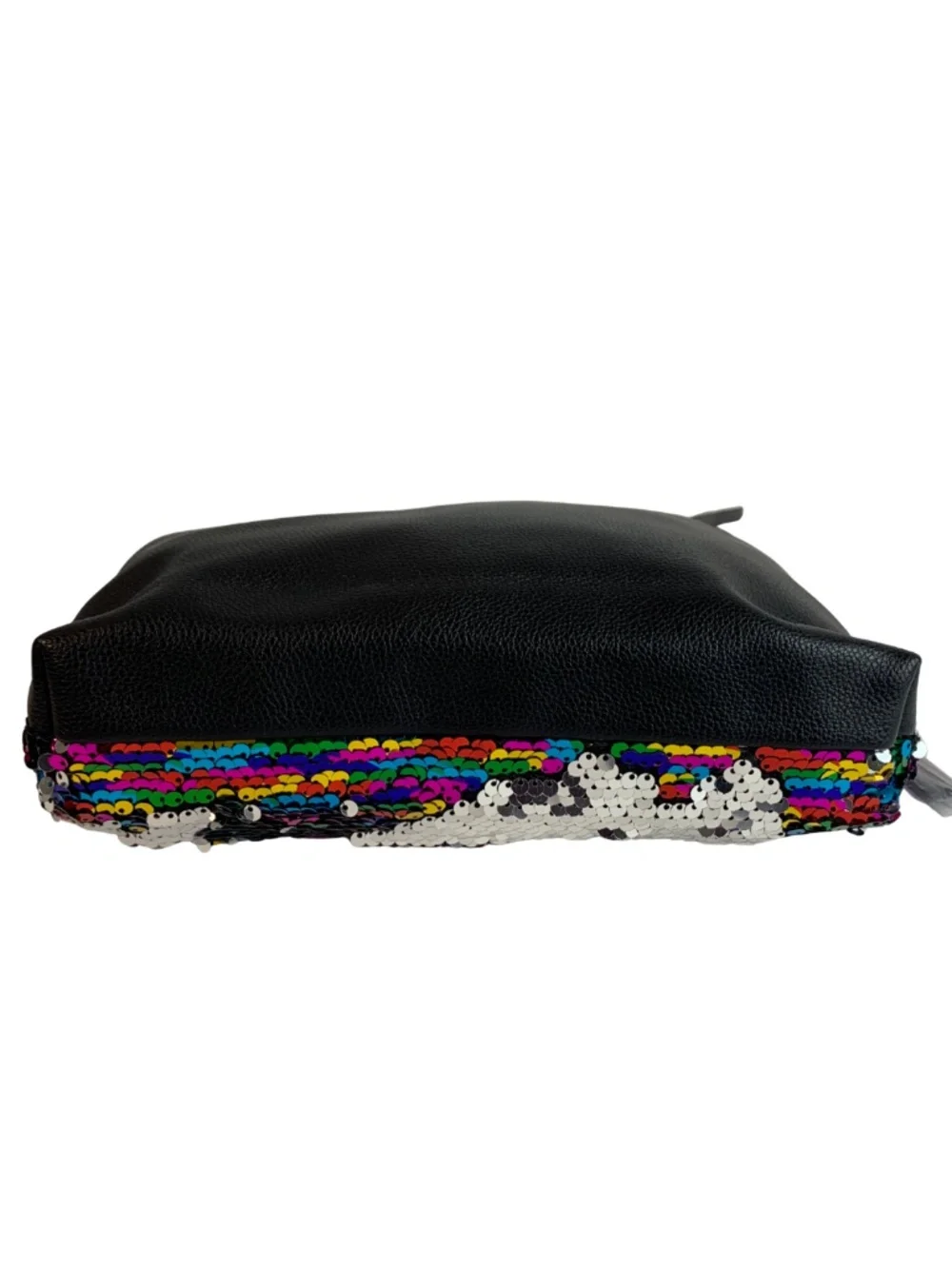 Victoria's Secret Multi-Colored Sequin Makeup Bag Clutch Tassel Maximalist Y2K